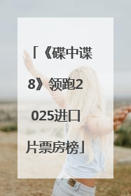 《碟中谍8》领跑2025进口片票房榜
