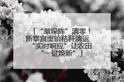 “草垛阵”清零！新泰宫里镇秸秆清运“实时响应”让农田“一键焕新”