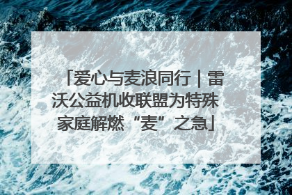 爱心与麦浪同行｜雷沃公益机收联盟为特殊家庭解燃“麦”之急