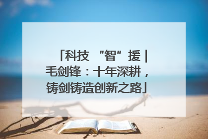 科技 “智”援｜毛剑锋：十年深耕，铸剑铸造创新之路