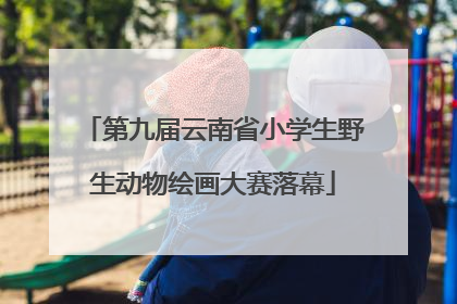 第九届云南省小学生野生动物绘画大赛落幕