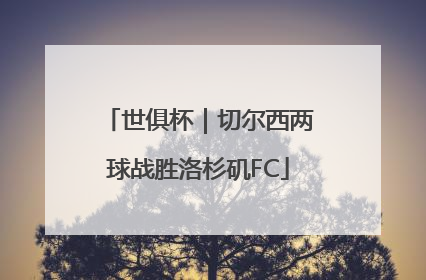 世俱杯｜切尔西两球战胜洛杉矶FC