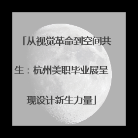 从视觉革命到空间共生：杭州美职毕业展呈现设计新生力量