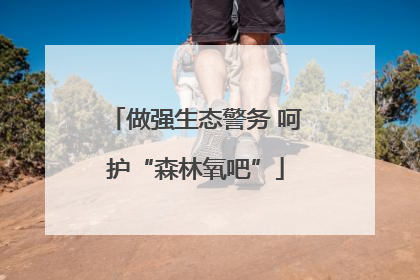 做强生态警务 呵护“森林氧吧”