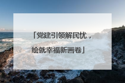 党建引领解民忧，绘就幸福新画卷