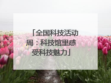全国科技活动周：科技馆里感受科技魅力