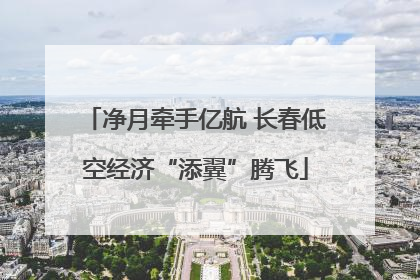 净月牵手亿航 长春低空经济“添翼”腾飞