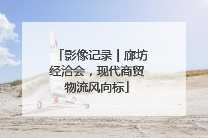 影像记录｜廊坊经洽会，现代商贸物流风向标