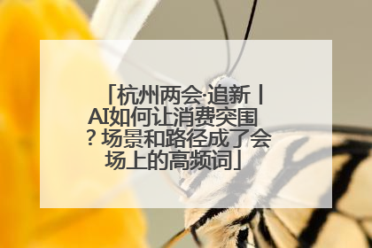 杭州两会·追新丨AI如何让消费突围？场景和路径成了会场上的高频词