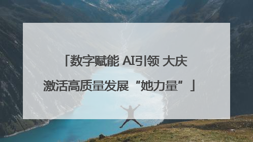 数字赋能 AI引领 大庆激活高质量发展“她力量”