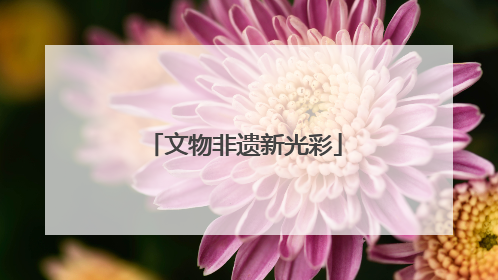 文物非遗新光彩