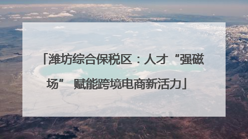 潍坊综合保税区：人才“强磁场” 赋能跨境电商新活力
