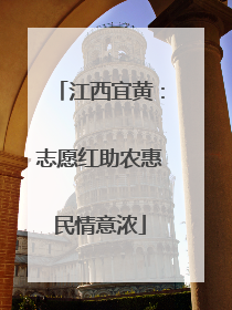 江西宜黄：志愿红助农惠民情意浓