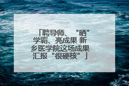 聘导师、“晒”学霸、亮成果 新乡医学院这场成果汇报“很硬核”
