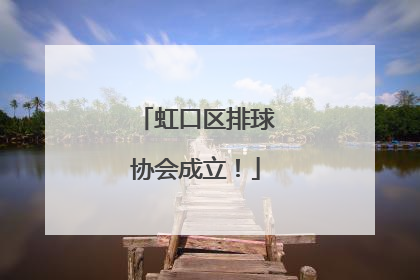 虹口区排球协会成立！