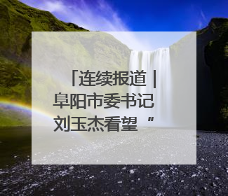 连续报道｜阜阳市委书记刘玉杰看望“拦窨救人”英勇团队