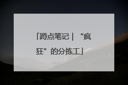 蹲点笔记｜“疯狂”的分拣工