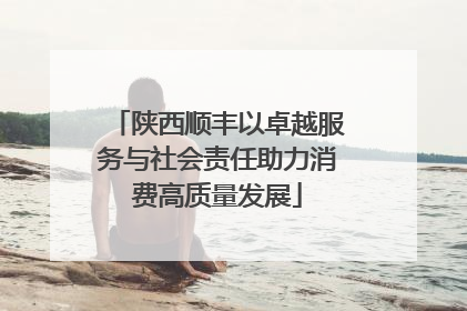 陕西顺丰以卓越服务与社会责任助力消费高质量发展
