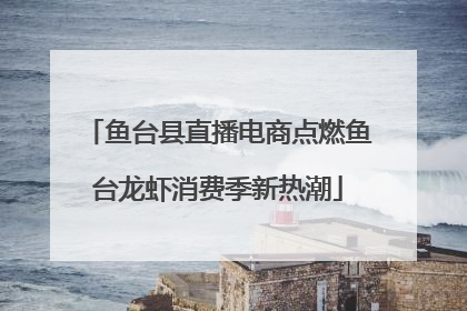 鱼台县直播电商点燃鱼台龙虾消费季新热潮