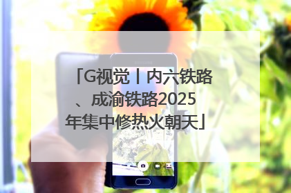 G视觉丨内六铁路、成渝铁路2025年集中修热火朝天
